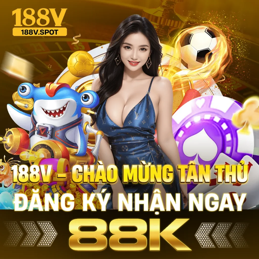 188v chào mừng tân thủ đăng ký nhận ngay 88k